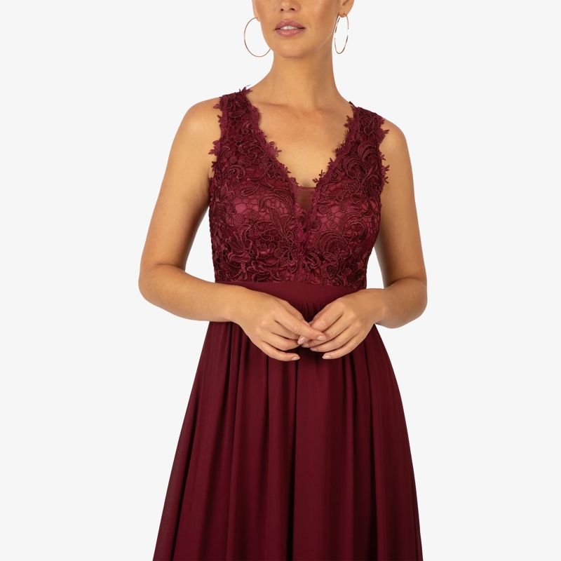 Kraimod Abendkleid Kleid bordeaux(Image 5)