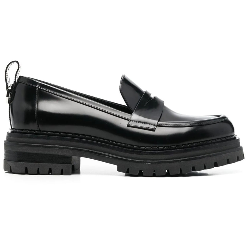 sergio rossi Loafer Flat Shoes Black schwarz