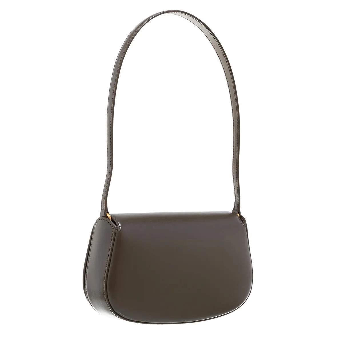 Saint Laurent Crossbody bags Ysl Hobo Demi Lune in bruin