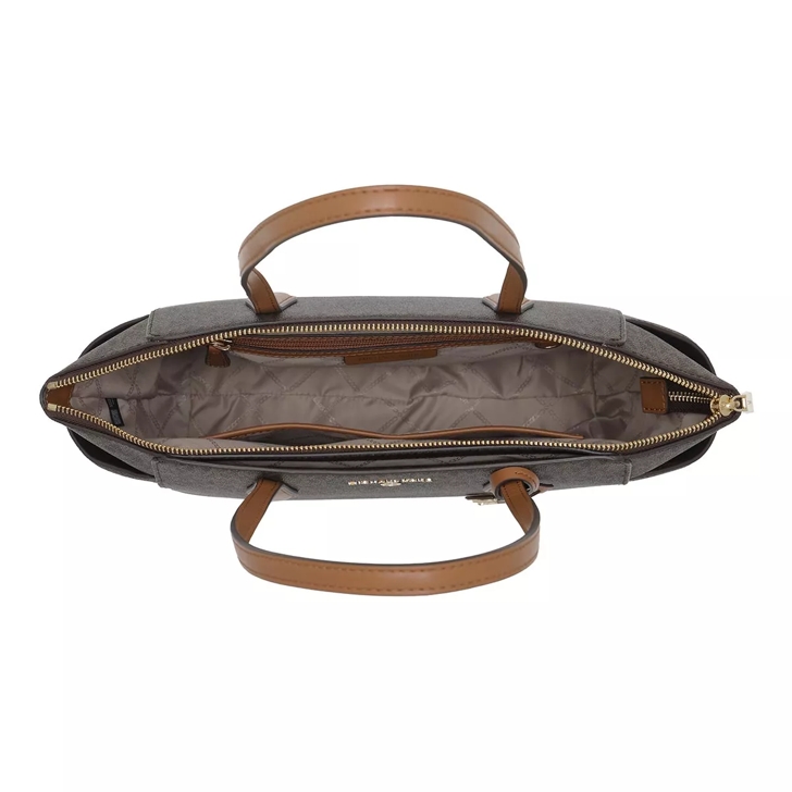 Michael kors black white and brown bag outlet