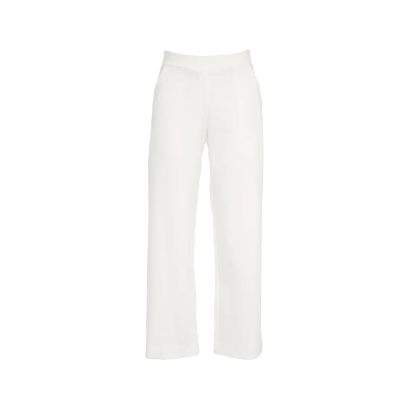 Oblo Unique  Palazzo Trousers White