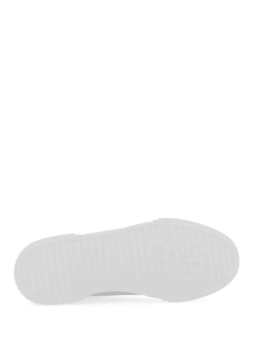 Thumbnail - Dolce&Gabbana Low-Top Sneaker - "Portfino" Sneakers - Gr. 40 (EU) - in Weiß - für Damen