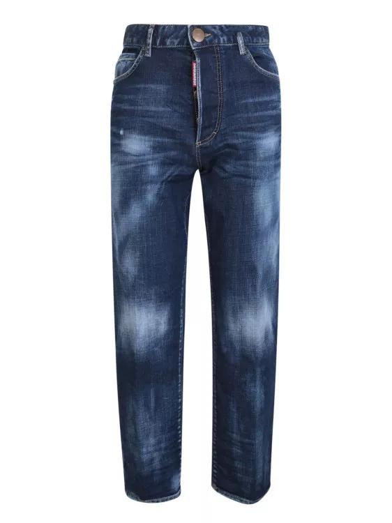 Dsquared2 - Denim Straight Fit Jeans - Größe 38 - blau