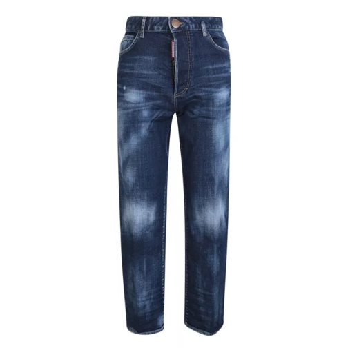 Dsquared2 Rechte Been Jeans Denim Straight Fit Jeans Blue