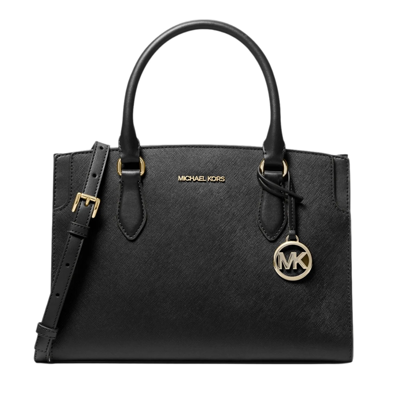 MICHAEL Michael Kors Satchel Becca Md Satchel Black