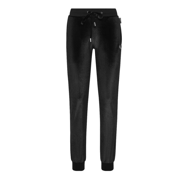 Philipp Plein Jogginghose Jogginghose Skull Mit Schmucksteinen schwarz