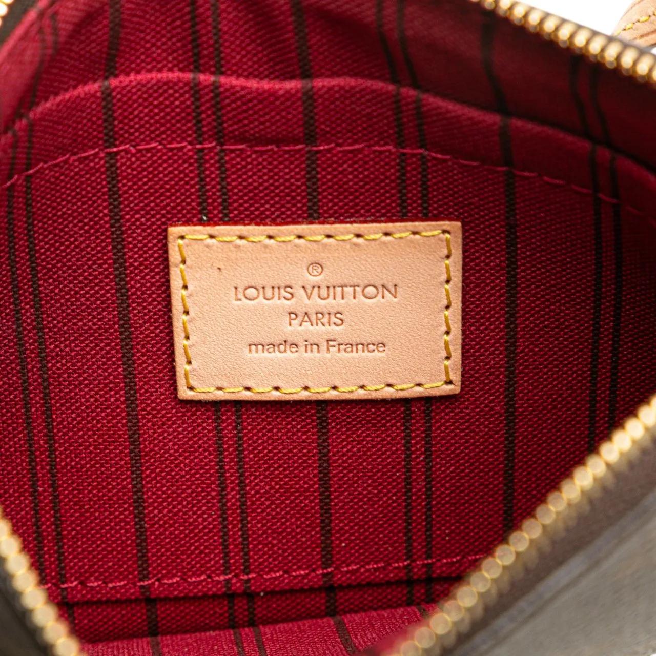 Thumbnail - Louis Vuitton Kosmetiktaschen - Monogram Neverfull Pouch - Gr. unisize - in Braun - für Damen