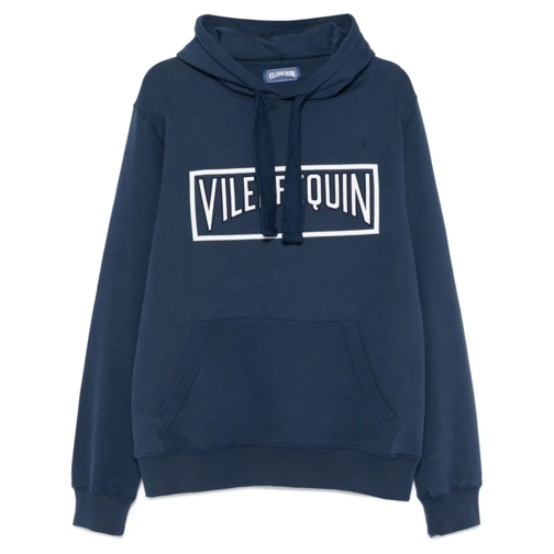 Vilebrequin Hoodie Sweatshirt With Logo Blue