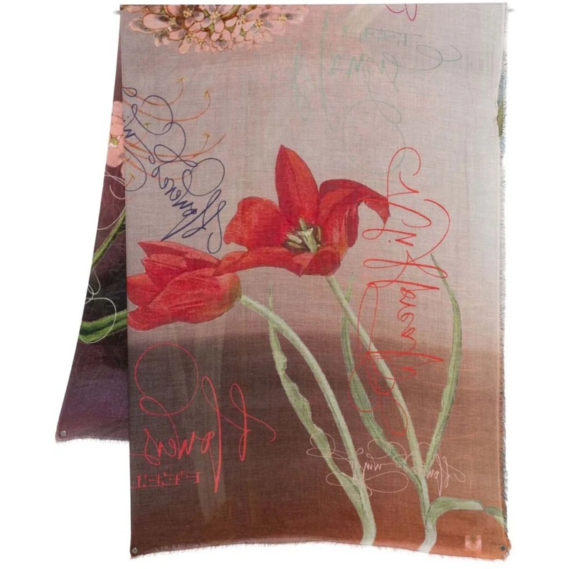 Faliero Sarti Écharpe en laine Scarfs Multicolour mehrfarbig