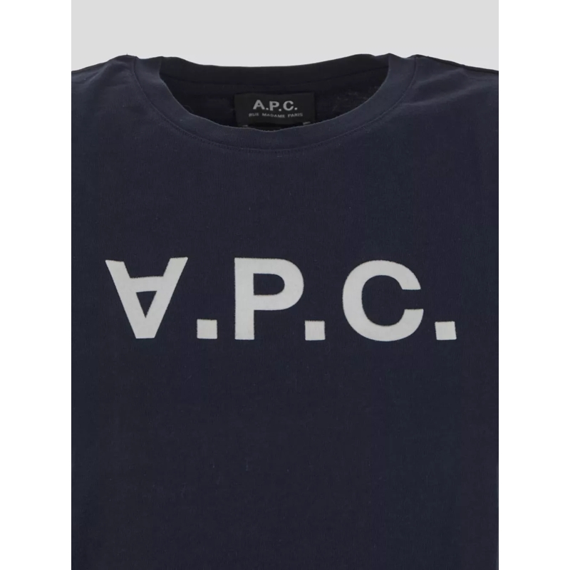 A.P.C.  t-shirt vpc color darkblue (navy) dunkelblau