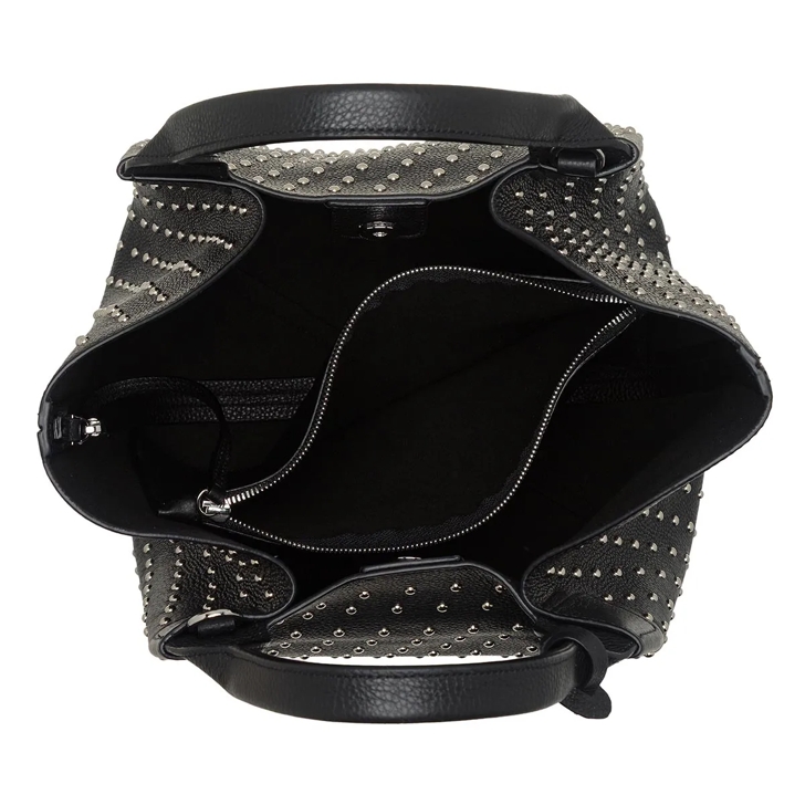 Abro Shopper Essential Media/ Black/Nickel Black/Nickel Shopper - Main Image