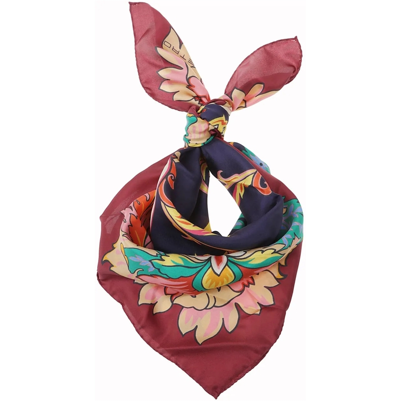 Etro Wollschal Turandot Foulard Blue blau