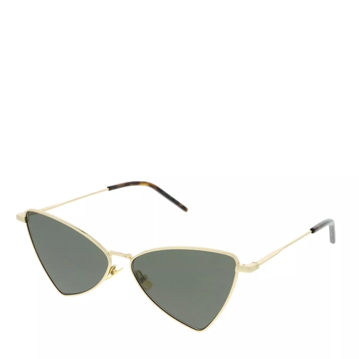 Saint Laurent SL 303 JERRY-004 58 Sunglass UNISEX META Gold Sunglasses