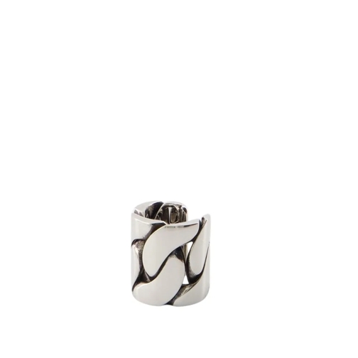 Alexander McQueen Ear Cuff - Brass - Silver Silver Oorsteker