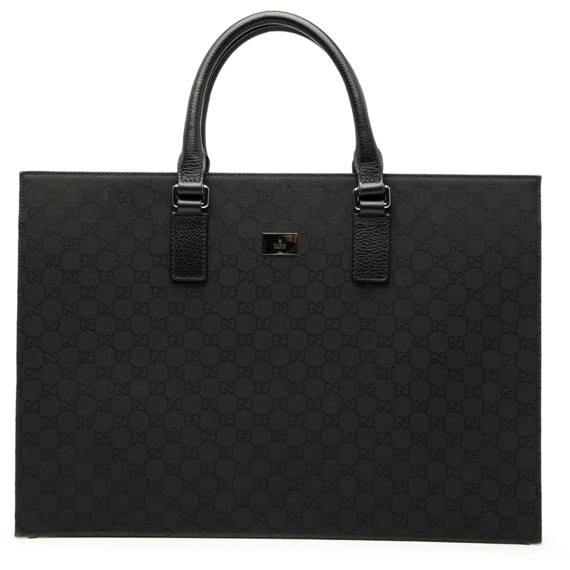 Gucci Fourre-tout GG Nylon Executive Business Bag schwarz