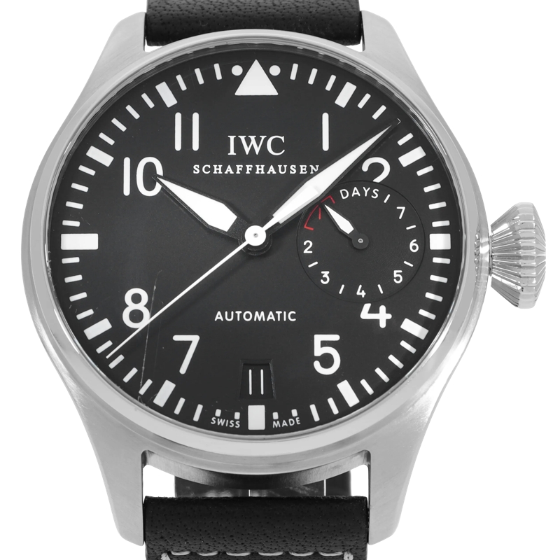 IWC Automatikuhr Big Pilot Schwarz