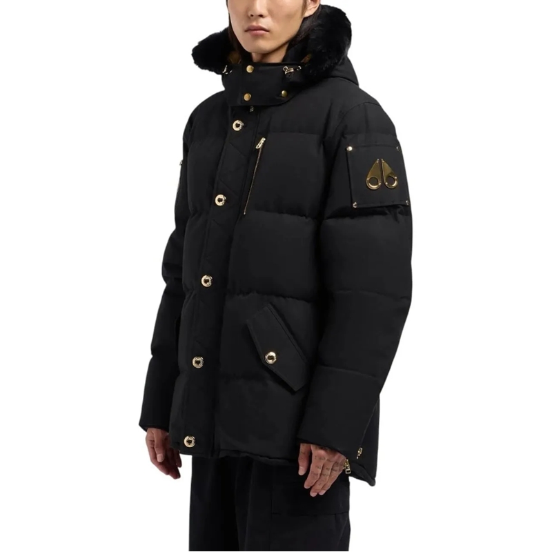 Moose Knuckles Doudoune Heren Jas schwarz