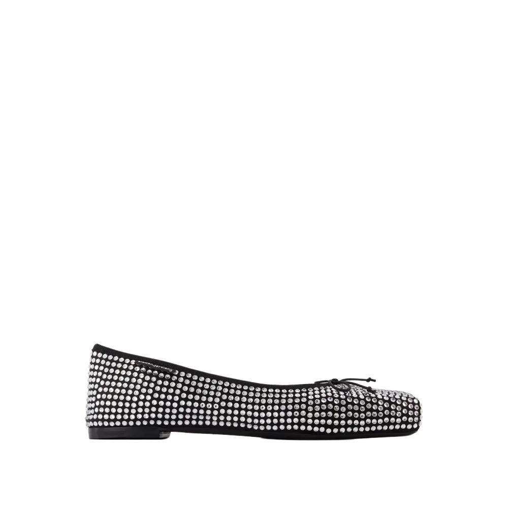 Alexander Wang Loafers & Ballerinas - Billie Ballerinas - Leather - Black - Gr. 35 (EU) - in Schwarz - für Damen