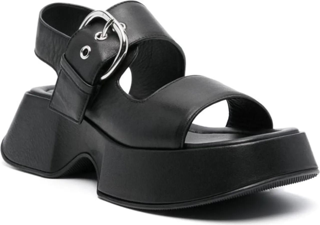 Vic Matié Slipper & Pantoletten - Sandals Black - Gr. 39,5 (EU) - in Schwarz - für Damen