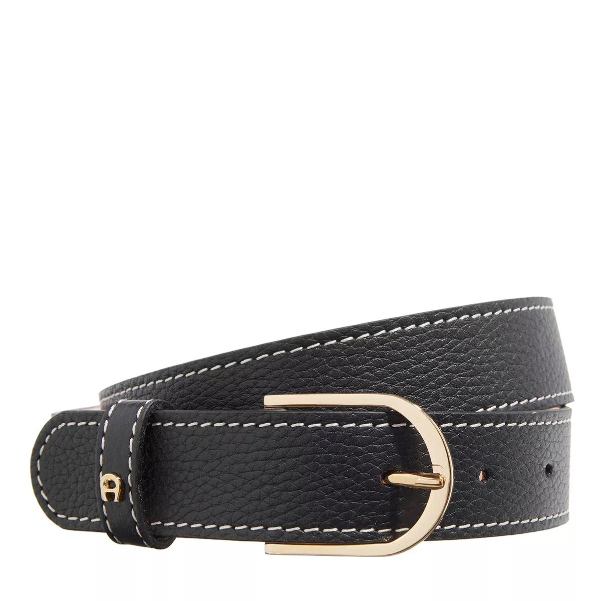 Aigner Gürtel - Farah - Gr. 100 - in Schwarz - für Damen