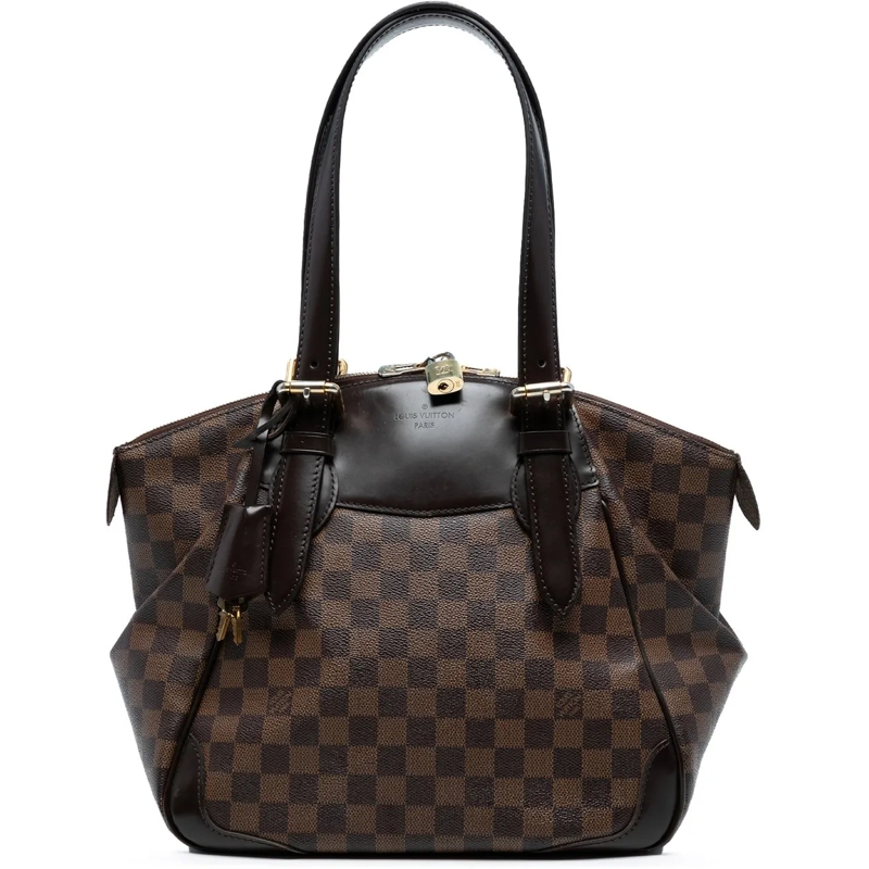 Louis Vuitton Schultertasche Damier Ebene Verona MM braun