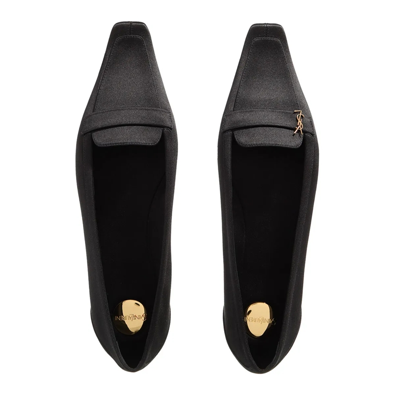 Saint Laurent Ballerinas Poppy Ballerinas Black(Image 6)