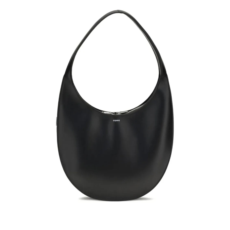 Coperni Schultertasche Shoulder Bag In Soft Black Leather Black