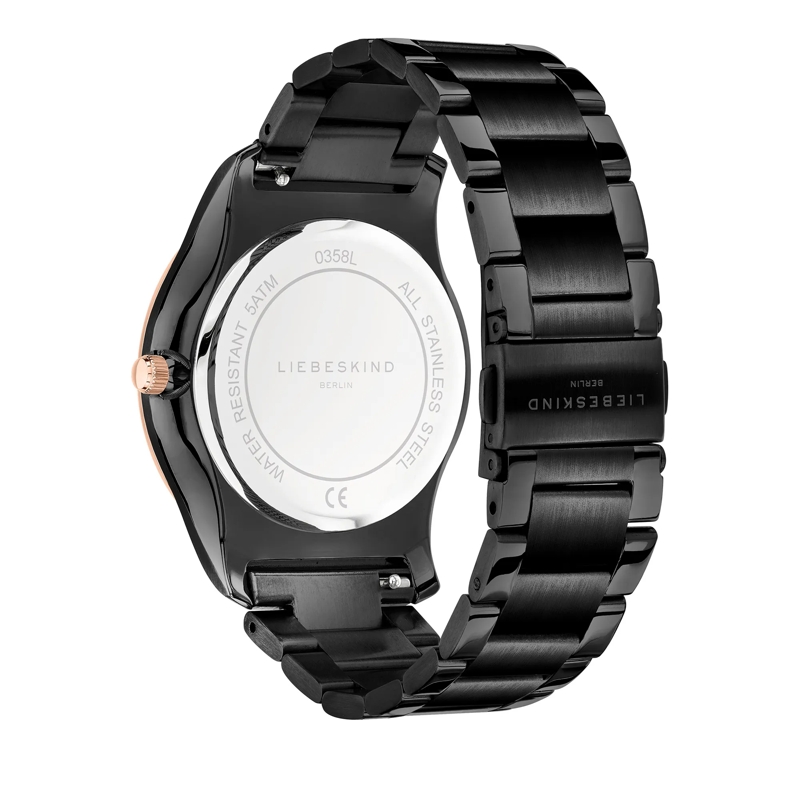Liebeskind Berlin Automatikuhr Edelstahl Classic x Trends schwarz(Image 3)