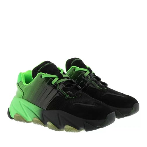 Ash Extasy Nubuck Sneaker Combo A Black/Degrade Green Low-Top Sneaker