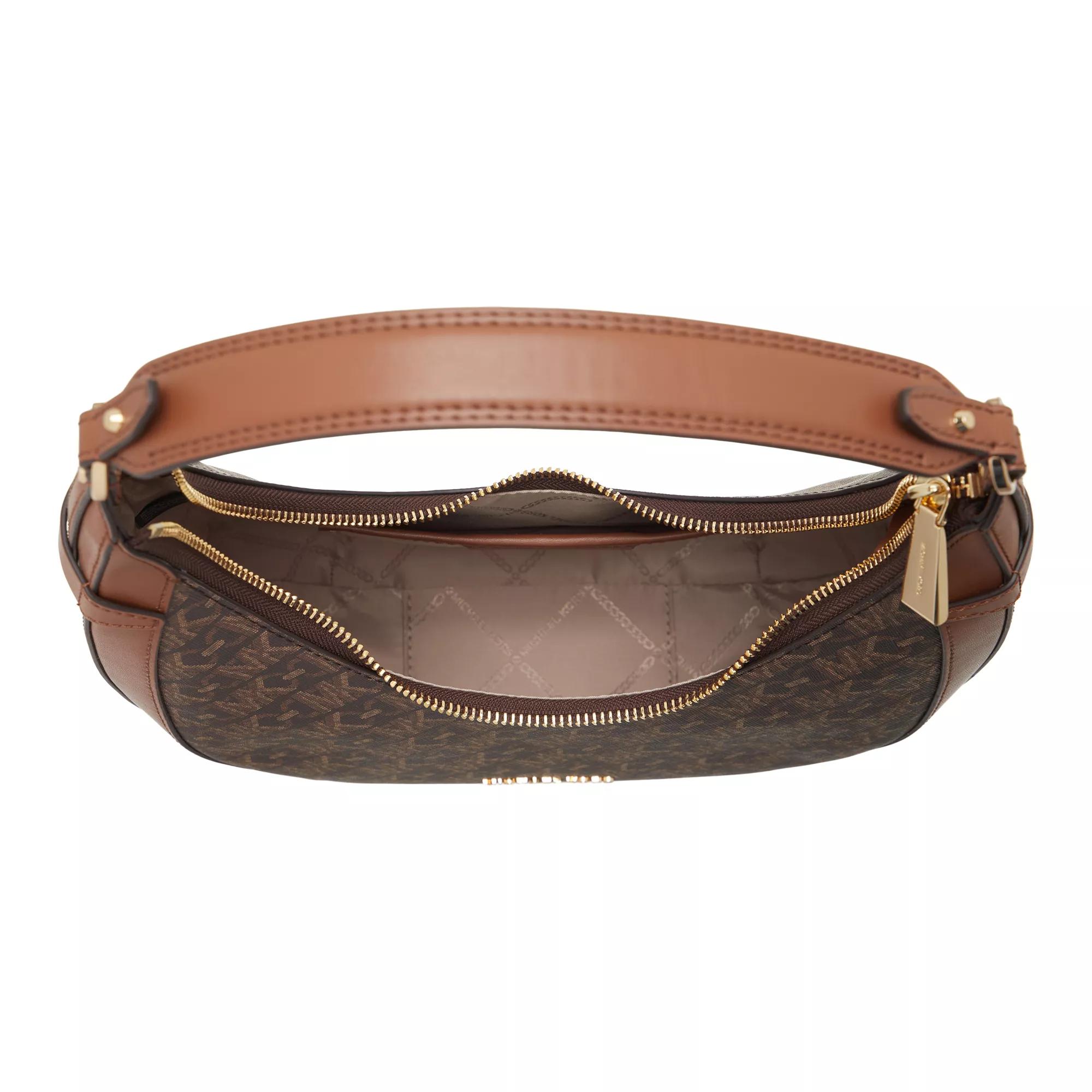 Michael Kors Crossbody bags Sm Crescent Tz Shldr in bruin