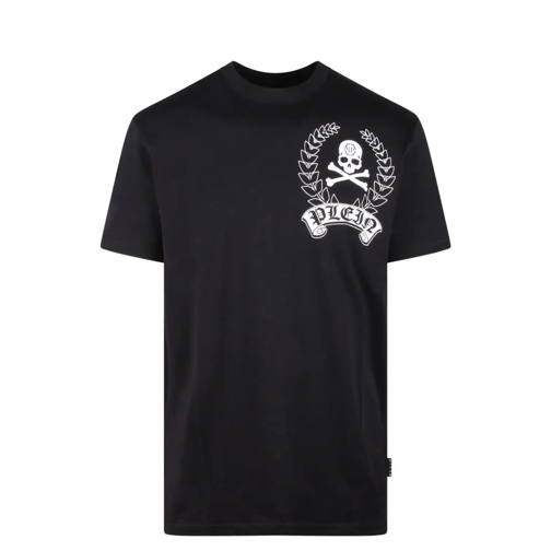 Philipp Plein Round Neck Ss T-Shirt Black T-tröjor