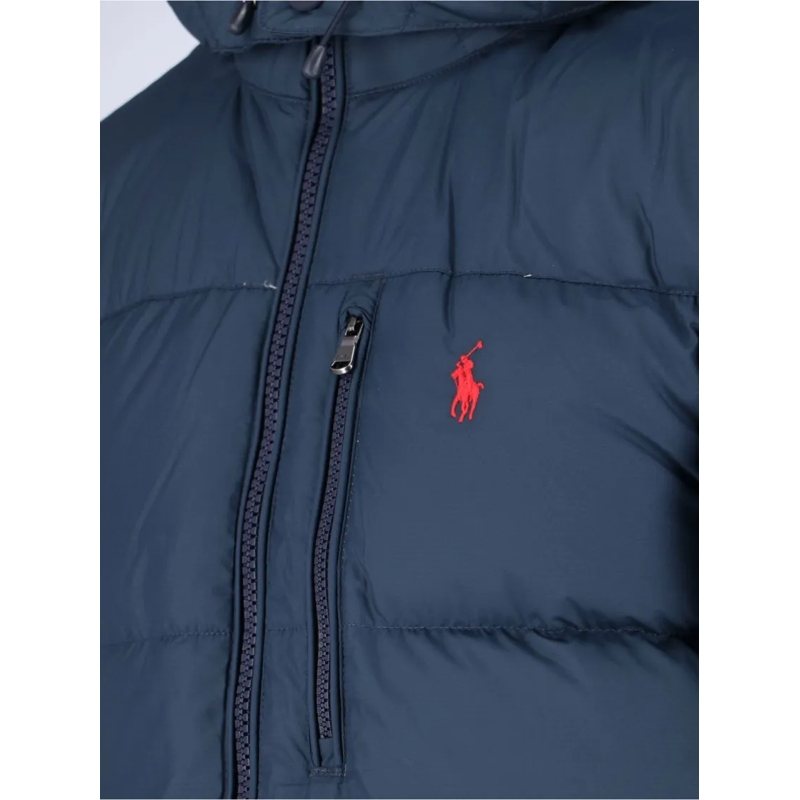 Polo Ralph Lauren Daunenjacke Gorham Down Jacket In Navy Blue Fabric Blue(Image 6)