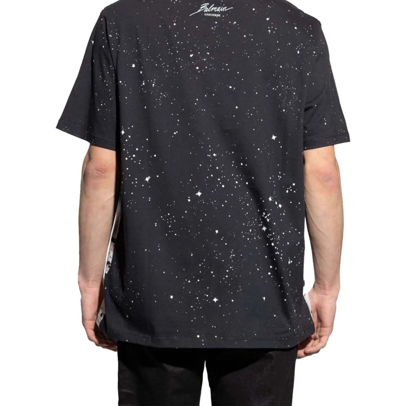 Balmain T-Shirt T-Shirts And Polos Black schwarz (Image 3)