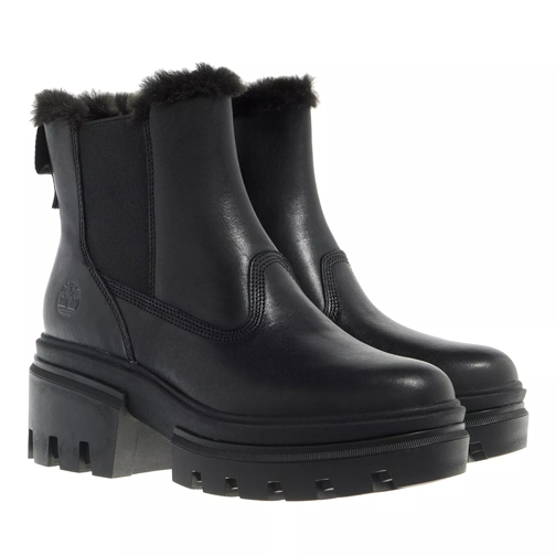 Timberland Everleigh Boot Arm Lined Chelsea   Jet Black Chelsea Boot