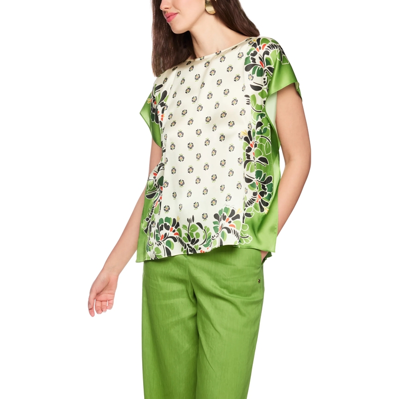 Marc Cain Chemisier Blusenshirt bright ecru(Image 6)