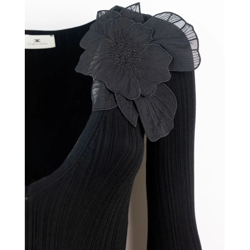 Elisabetta Franchi Robes midi Dresses Black schwarz (Image 3)