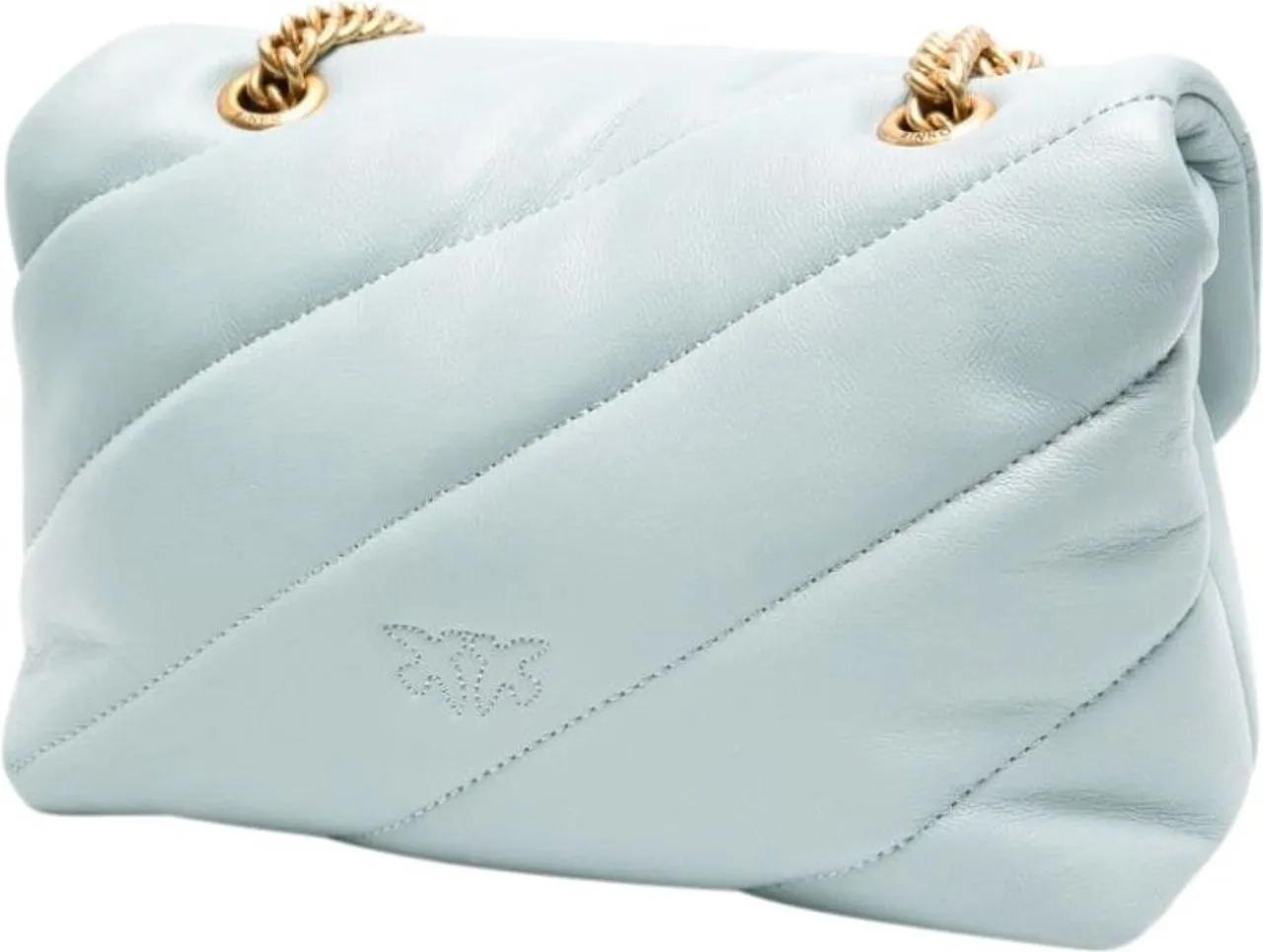 Pinko Crossbody bags love puff mini lightblue in blauw