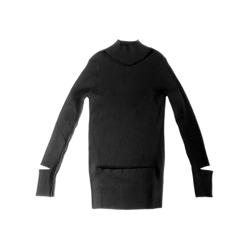Ximonlee Pullover mit Cut-Outs black black 