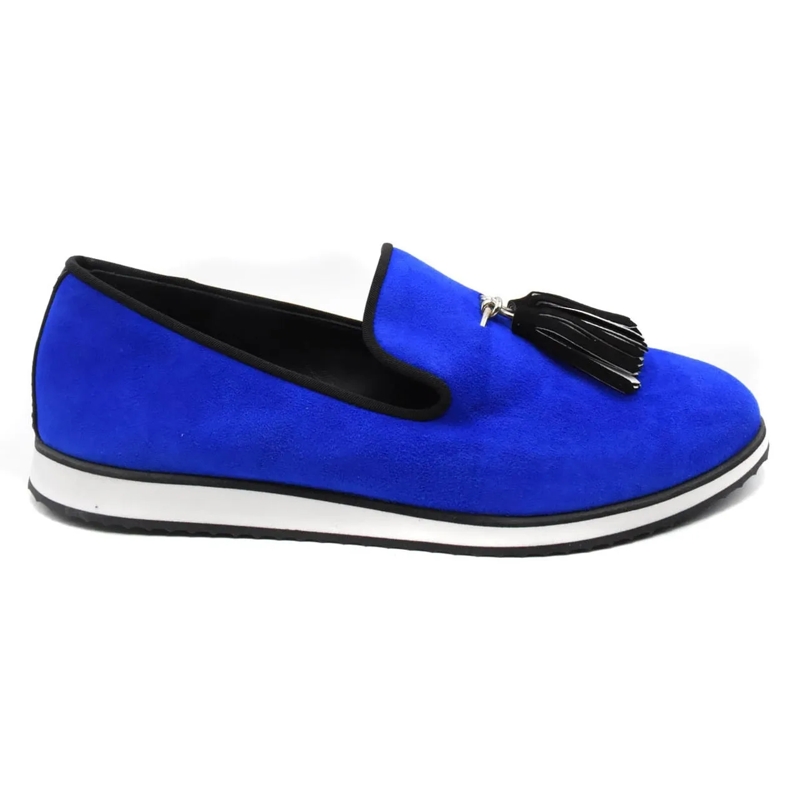 Giuseppe Zanotti Loafer Moccasins Blue blau