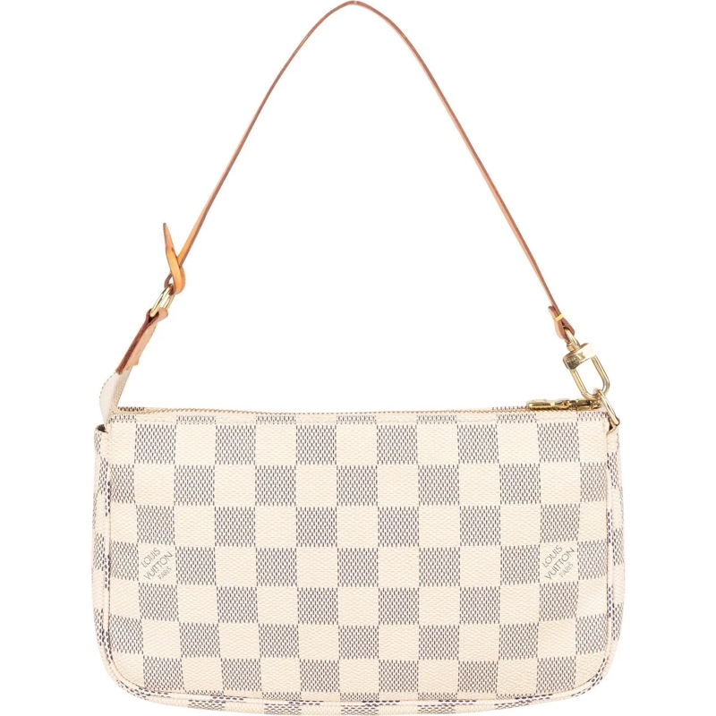 Louis Vuitton Tote Louis Vuitton Monogram Damier Azur Pochette Access weiß