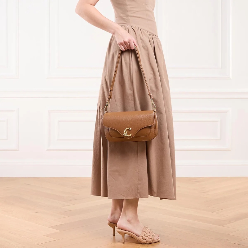 Coccinelle Crossbody Bag Coccinelle C-Me Cognac(Image 3)