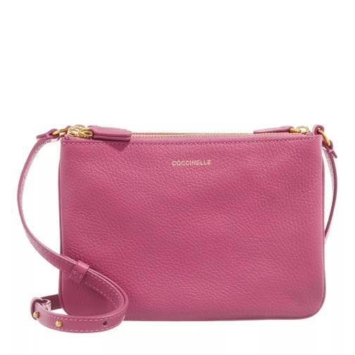 Coccinelle Trinity Pulp Pink Crossbody Bag