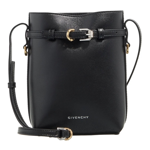 Givenchy Voyou Crossbody Phone Pouch Black Bucket bag