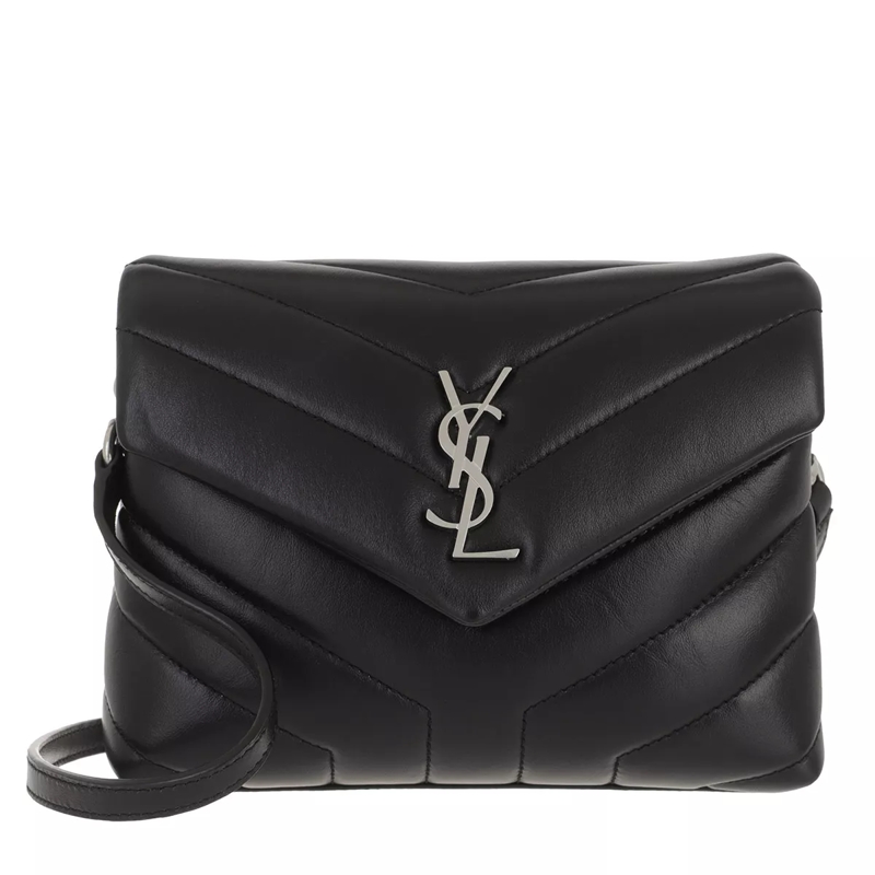 Saint Laurent Crossbody Bag LouLou Toy Bag Monogram Black