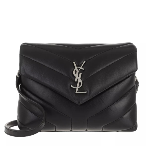 Saint Laurent LouLou Toy Bag Leather Black Crossbody Bag