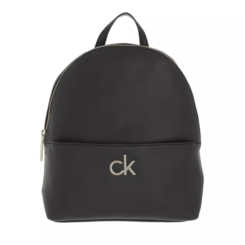 Calvin Klein Re-Lo Round Backpack with Poet Small Black Sac à dos