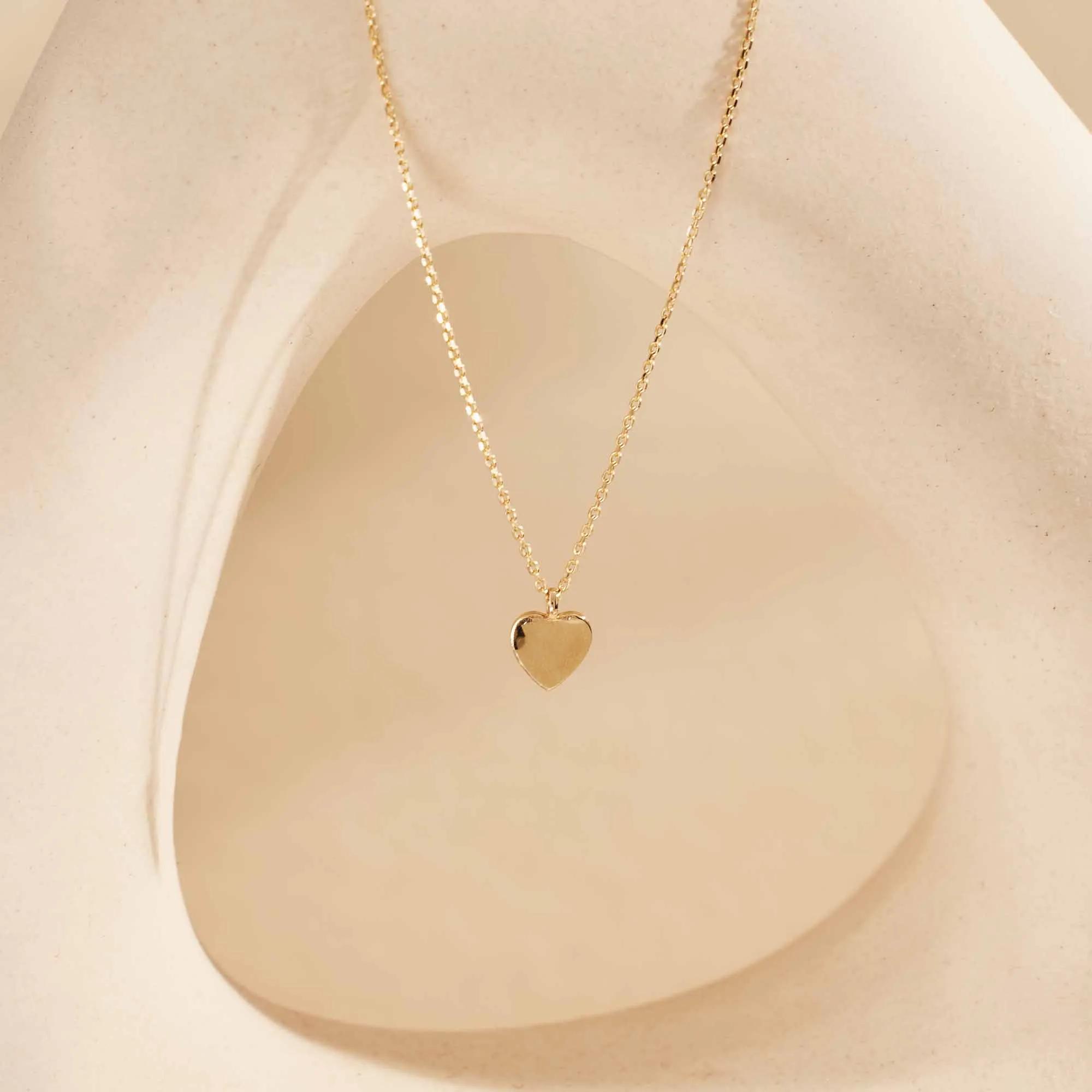 Thumbnail - Isabel Bernard Halskette - Belleville Amore 14 karat necklace with heart - Gr. unisize - in Gold - für Damen