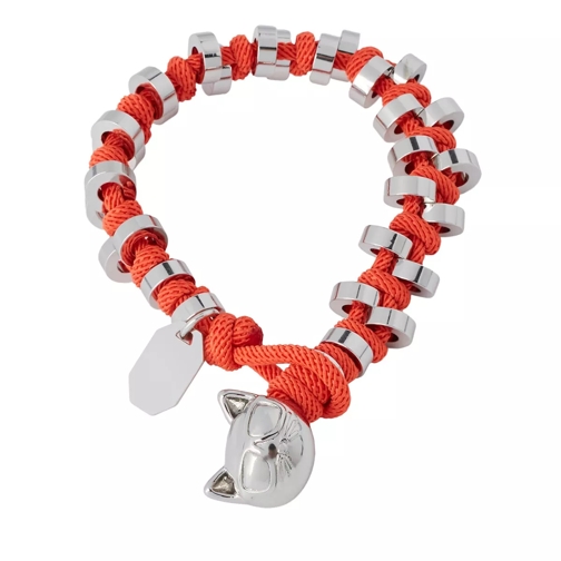 Karl Lagerfeld K/Woven Multi Choup Bracelet Orange Armband