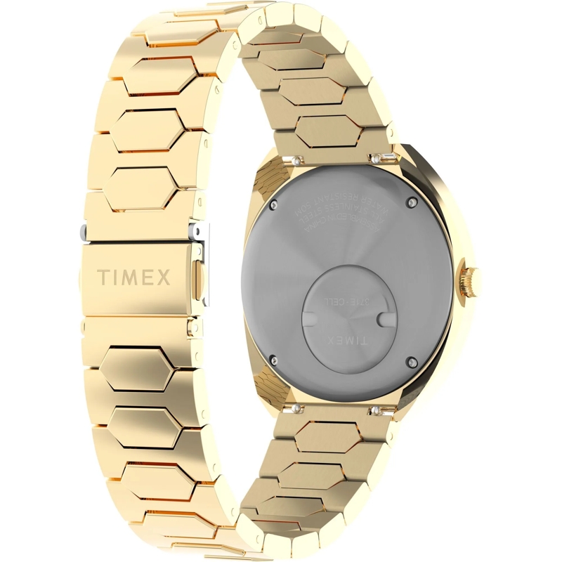 Timex Quarzuhr Quarz-Analoguhr Q Timex® 1972 Time Machine Reissue gold(Image 4)