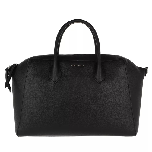 Coccinelle Gwen Handle Bag Noir Rymlig shoppingväska